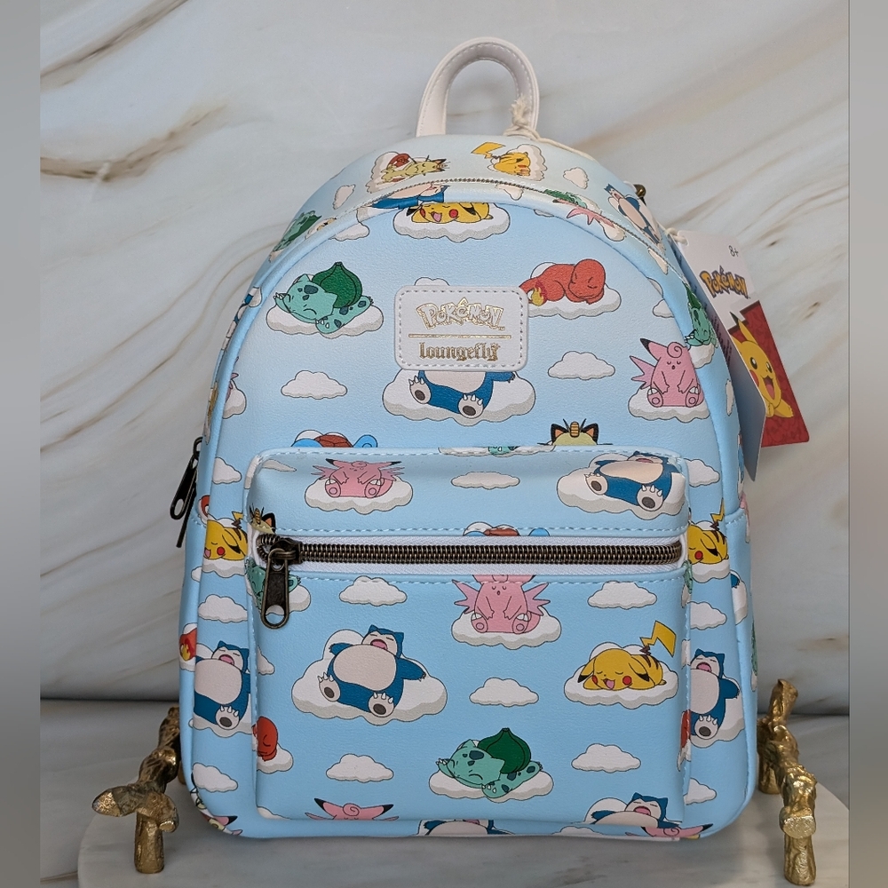 BNWT Loungefly Pokemon Sleeping Characters Mini Backpack